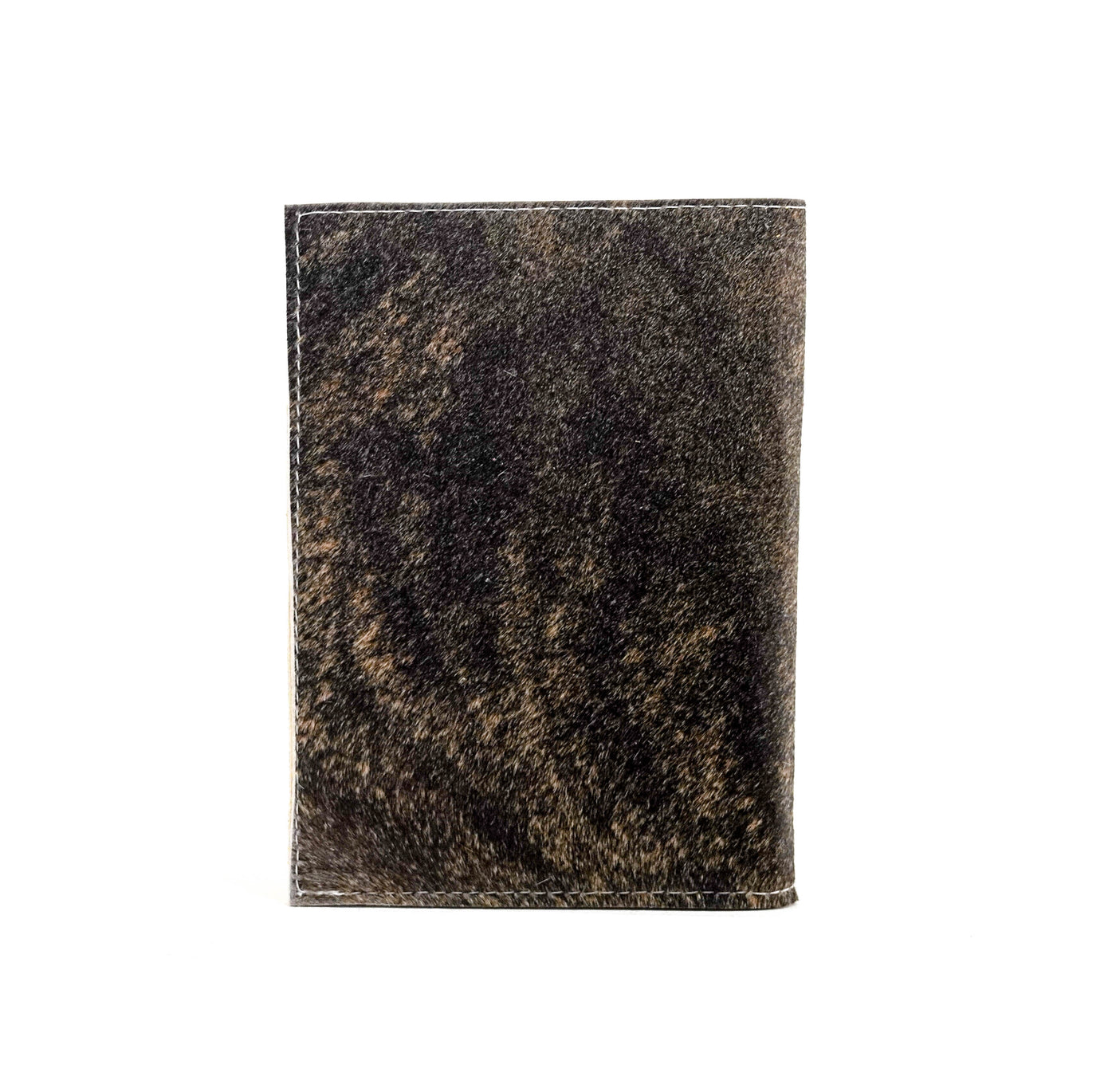 015 Small Notepad Cover - Brindle w/ Golden Hills Navajo-Small Notepad Cover-Western-Cowhide-Bags-Handmade-Products-Gifts-Dancing Cactus Designs