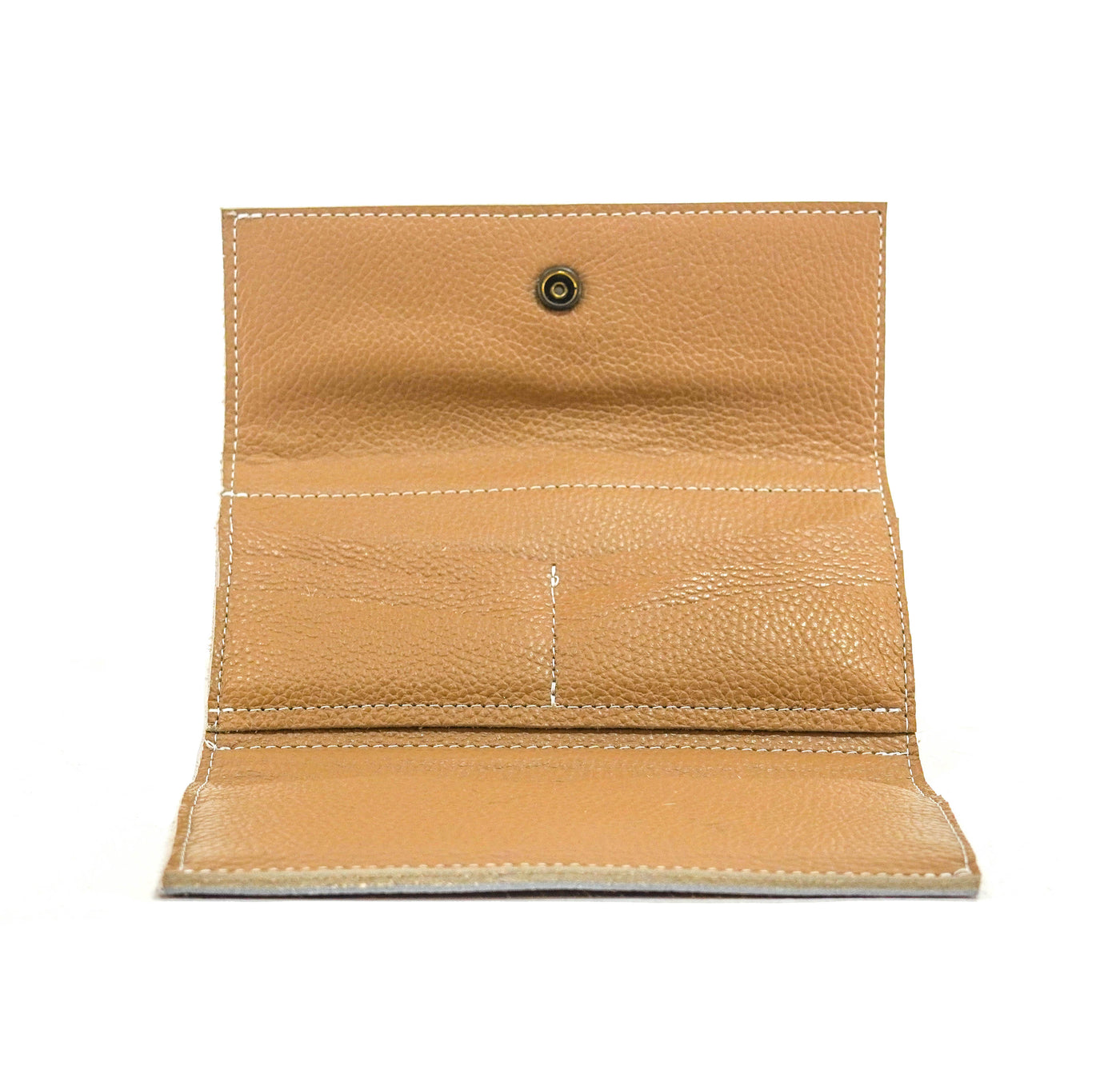 037 Kacey Wallet - Brindle w/ Golden Tool-Kacey Wallet-Western-Cowhide-Bags-Handmade-Products-Gifts-Dancing Cactus Designs