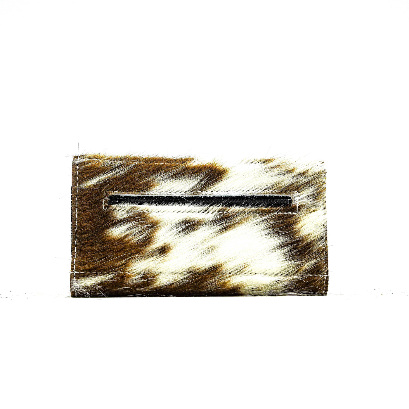 059 Kacey Wallet - Tricolor w/ Midnight Caracole-Kacey Wallet-Western-Cowhide-Bags-Handmade-Products-Gifts-Dancing Cactus Designs
