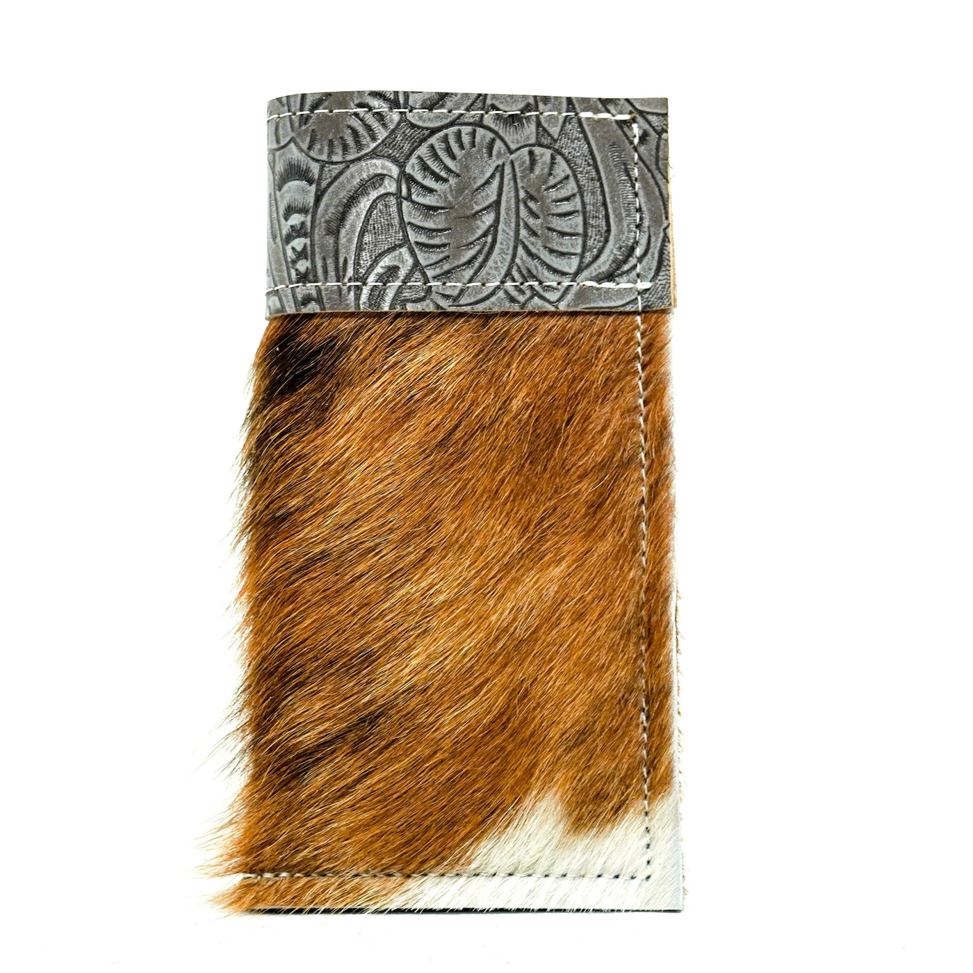105 Sunglass Case - Tricolor w/ Lead Dallas Tool-Sunglass Case-Western-Cowhide-Bags-Handmade-Products-Gifts-Dancing Cactus Designs