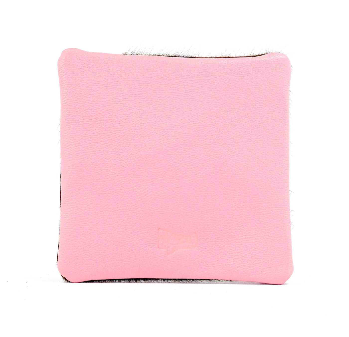 Accessory Bag - Red Brindle w/ Hot Pink Shimmer-Accessory Bag-Western-Cowhide-Bags-Handmade-Products-Gifts-Dancing Cactus Designs