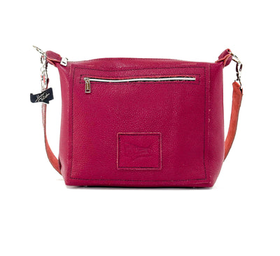 Annie - All Embossed w/ Red Tool-Annie-Western-Cowhide-Bags-Handmade-Products-Gifts-Dancing Cactus Designs