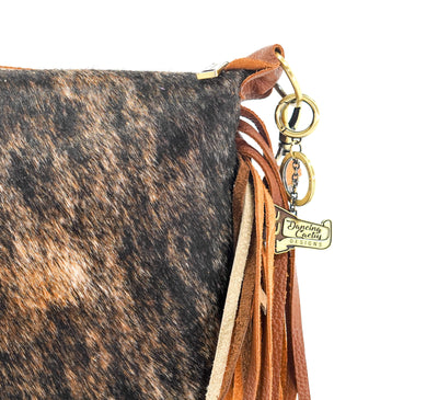 Annie - Brindle w/ No Embossed-Annie-Western-Cowhide-Bags-Handmade-Products-Gifts-Dancing Cactus Designs