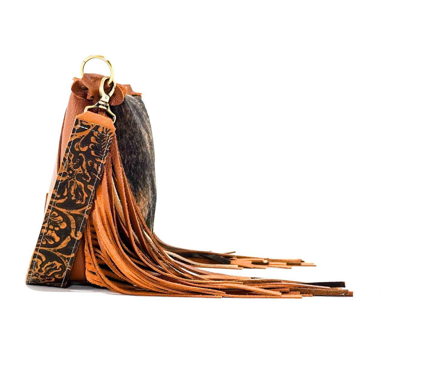 Annie - Brindle w/ No Embossed-Annie-Western-Cowhide-Bags-Handmade-Products-Gifts-Dancing Cactus Designs