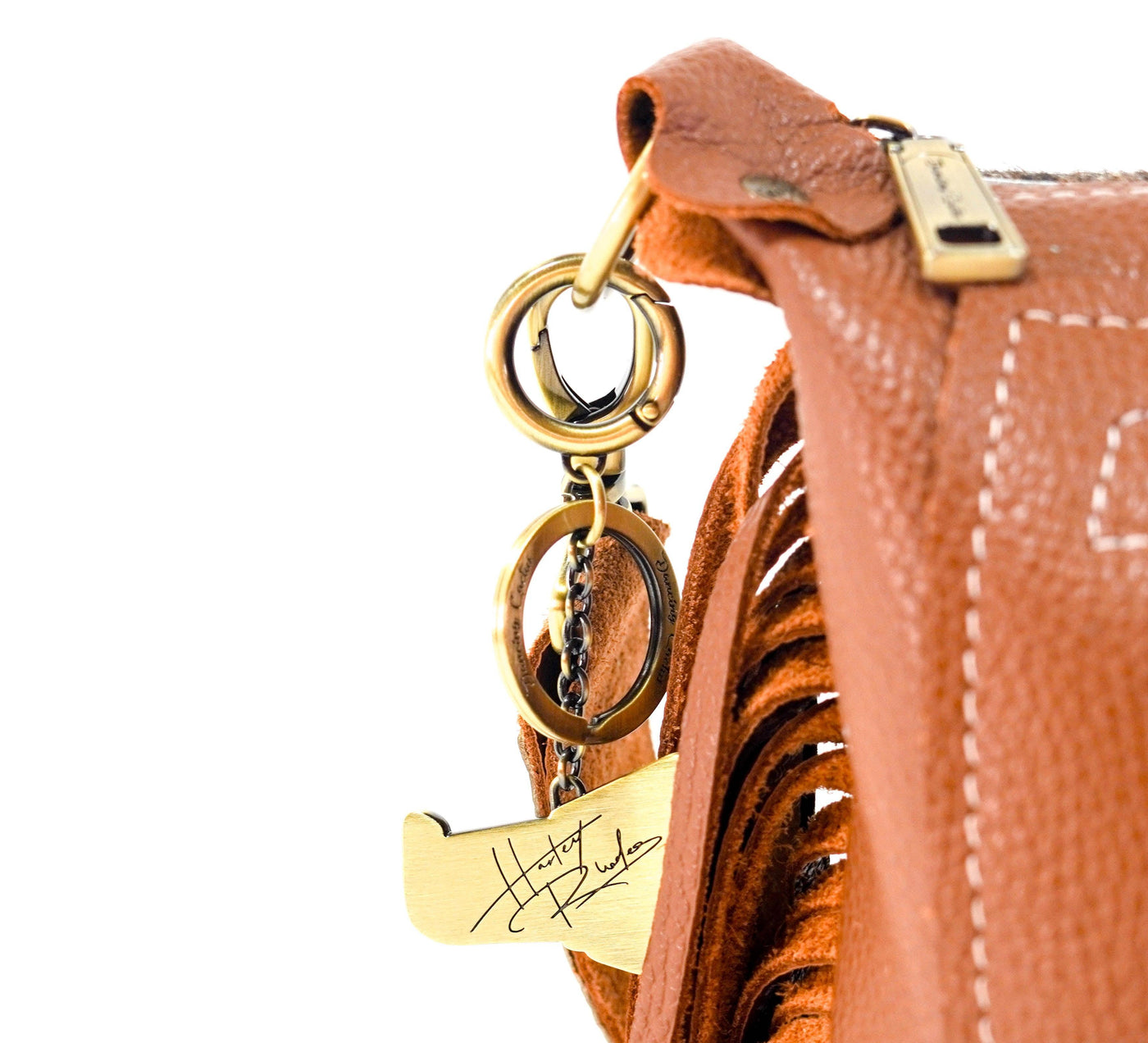 Annie - Brindle w/ No Embossed-Annie-Western-Cowhide-Bags-Handmade-Products-Gifts-Dancing Cactus Designs
