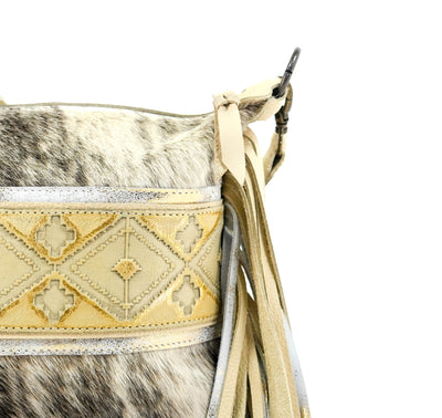 Annie - Light Brindle w/ Golden Hills Navajo-Annie-Western-Cowhide-Bags-Handmade-Products-Gifts-Dancing Cactus Designs