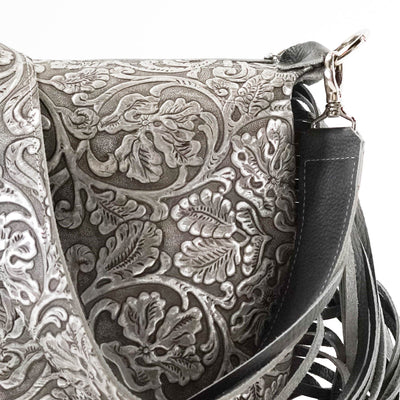 Annie - No Hide w/ Silver Tool-Annie-Western-Cowhide-Bags-Handmade-Products-Gifts-Dancing Cactus Designs