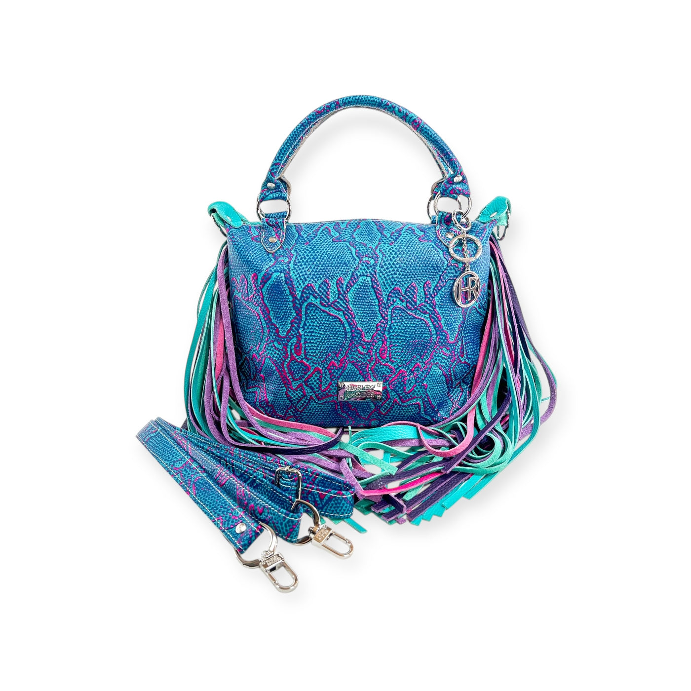 Annie Shoulder Bag-Apparel & Accessories > Handbags, Wallets & Cases > Handbags > Shoulder Bags-Western-Cowhide-Bags-Handmade-Products-Gifts-Dancing Cactus Designs