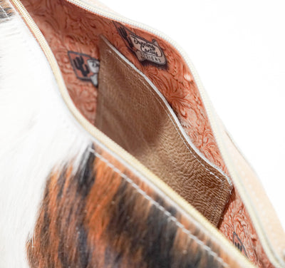 Annie - Tricolor w/ Ivory Croc-Annie-Western-Cowhide-Bags-Handmade-Products-Gifts-Dancing Cactus Designs