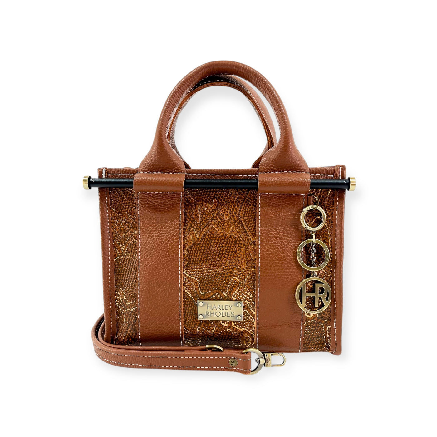 Audrey Tote-Apparel & Accessories > Handbags, Wallets & Cases > Handbags > Satchel Bags-Western-Cowhide-Bags-Handmade-Products-Gifts-Dancing Cactus Designs