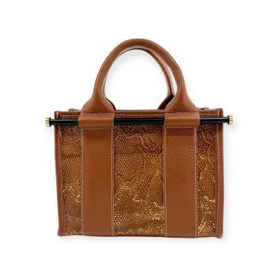 Audrey Tote-Apparel & Accessories > Handbags, Wallets & Cases > Handbags > Satchel Bags-Western-Cowhide-Bags-Handmade-Products-Gifts-Dancing Cactus Designs