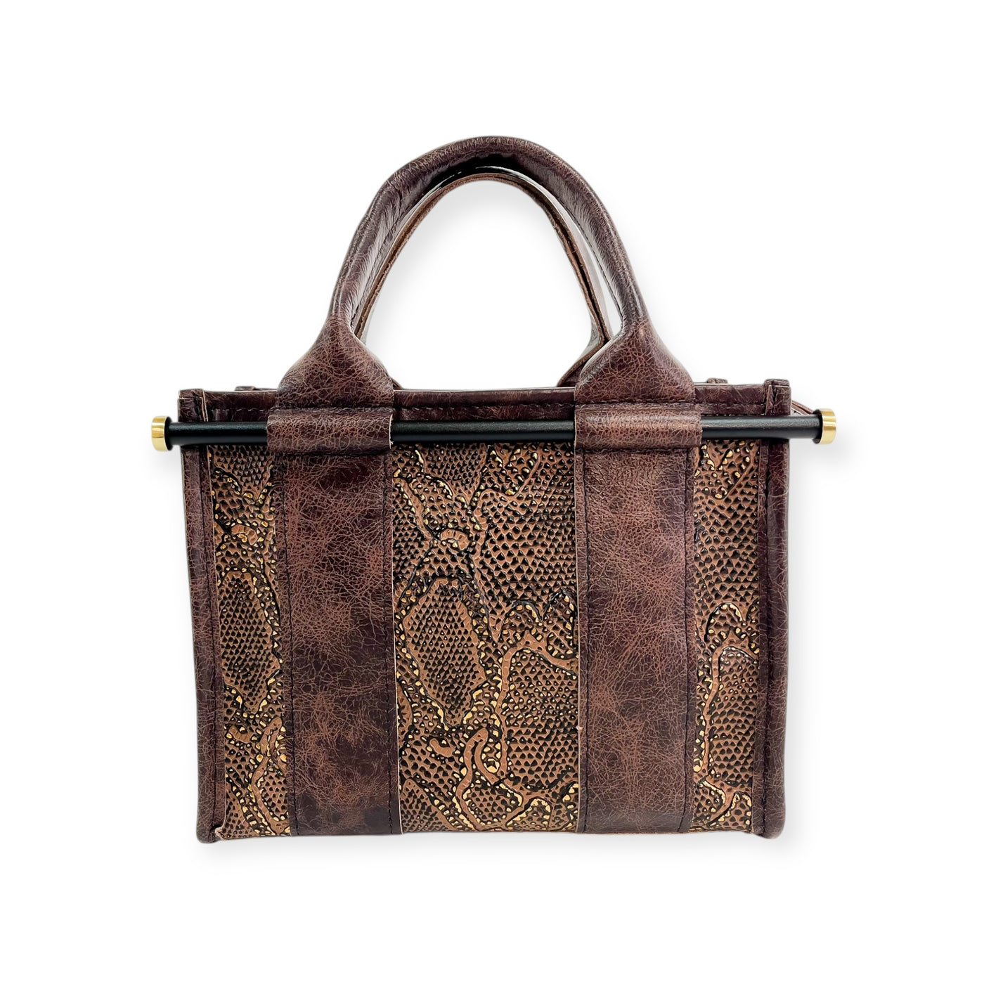 Audrey Tote-Apparel & Accessories > Handbags, Wallets & Cases > Handbags > Satchel Bags-Western-Cowhide-Bags-Handmade-Products-Gifts-Dancing Cactus Designs