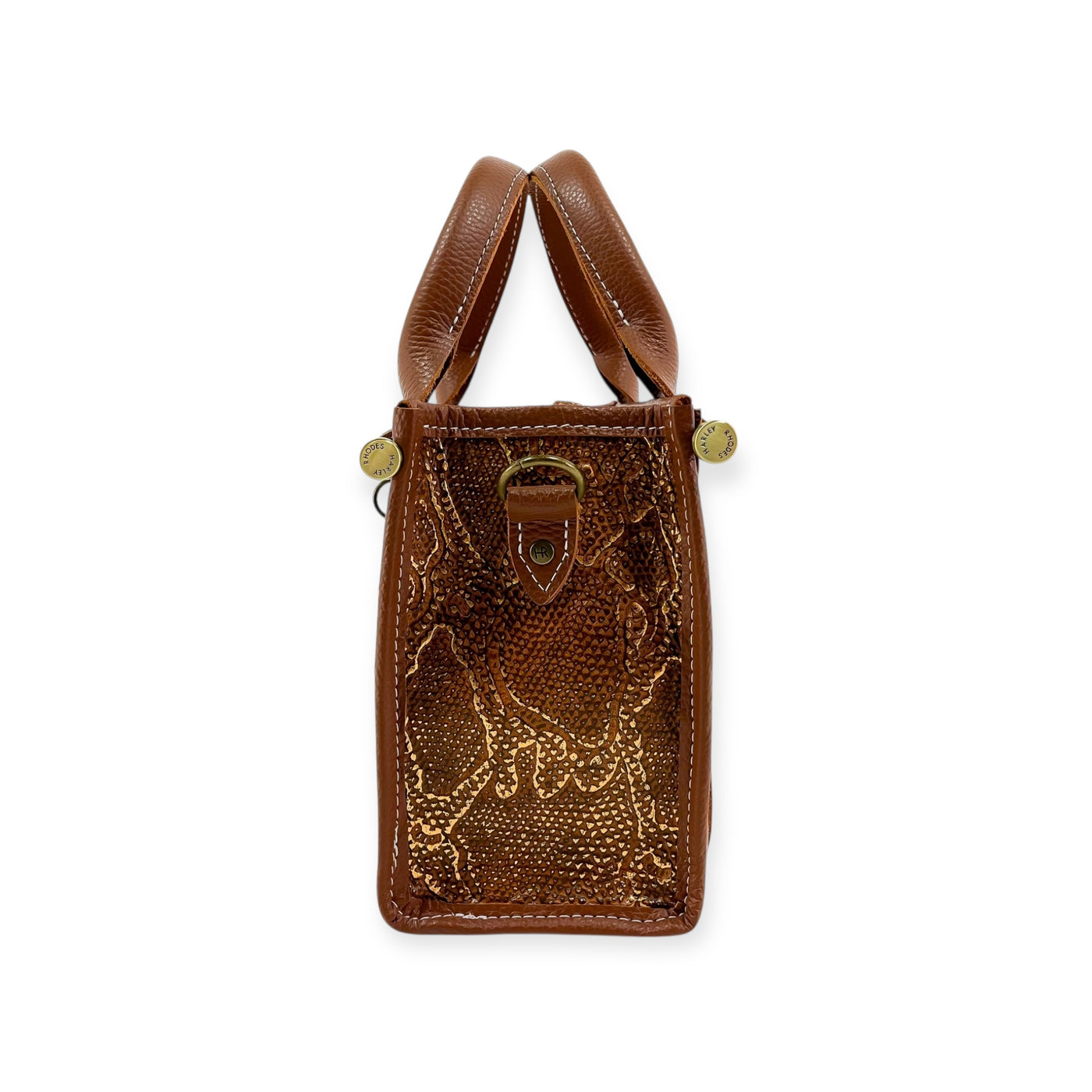 Audrey Tote-Apparel & Accessories > Handbags, Wallets & Cases > Handbags > Satchel Bags-Western-Cowhide-Bags-Handmade-Products-Gifts-Dancing Cactus Designs