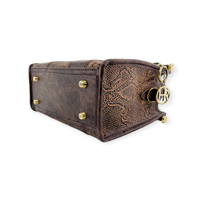 Audrey Tote-Apparel & Accessories > Handbags, Wallets & Cases > Handbags > Satchel Bags-Western-Cowhide-Bags-Handmade-Products-Gifts-Dancing Cactus Designs