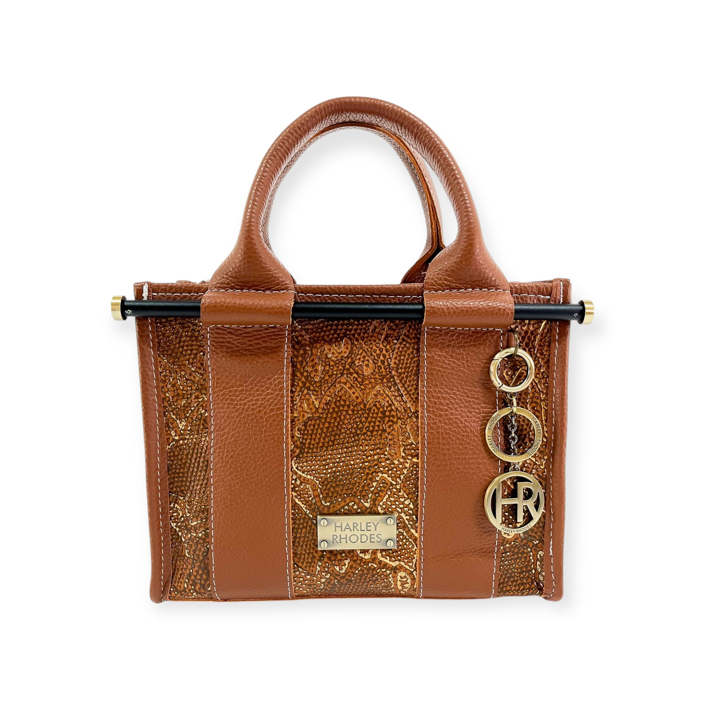 Audrey Tote-Apparel & Accessories > Handbags, Wallets & Cases > Handbags > Satchel Bags-Western-Cowhide-Bags-Handmade-Products-Gifts-Dancing Cactus Designs