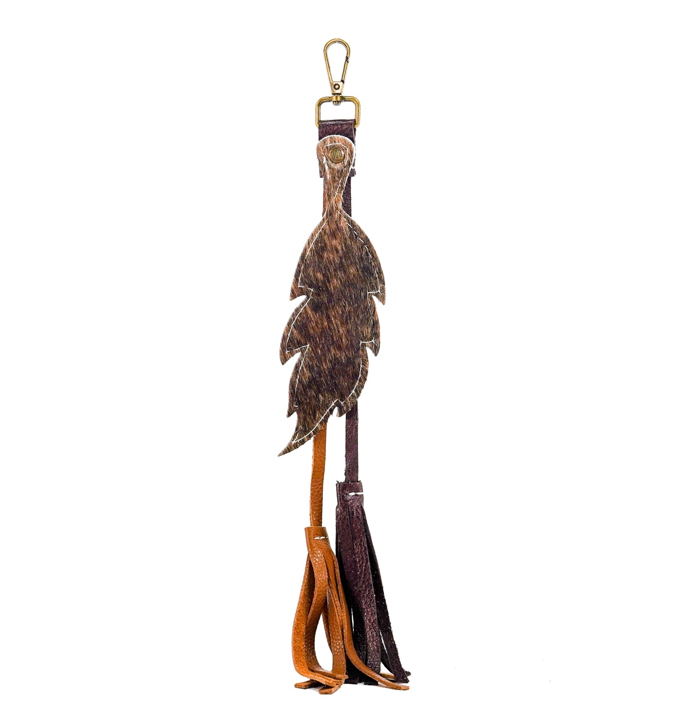 Bag Charm - Brindle-Bag Charm-Western-Cowhide-Bags-Handmade-Products-Gifts-Dancing Cactus Designs