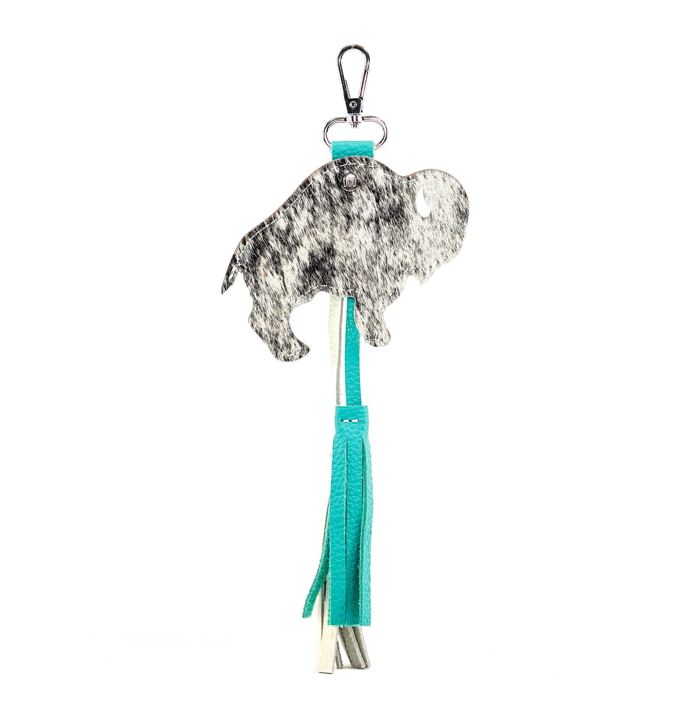 Bag Charm - Brindle-Bag Charm-Western-Cowhide-Bags-Handmade-Products-Gifts-Dancing Cactus Designs