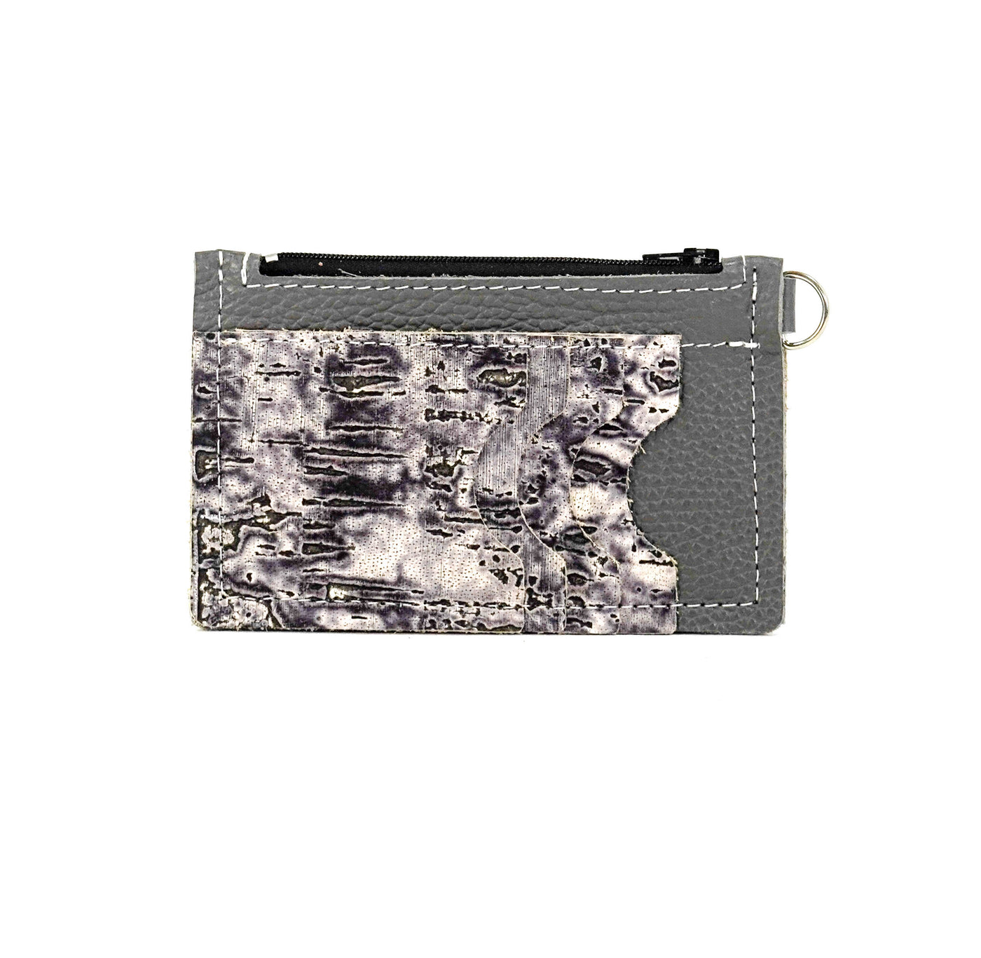Bandit Wallet - All Embossed w/ Smoke Show Driftwood-Bandit Wallet-Western-Cowhide-Bags-Handmade-Products-Gifts-Dancing Cactus Designs