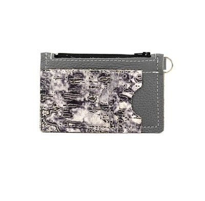 Bandit Wallet - All Embossed w/ Smoke Show Driftwood-Bandit Wallet-Western-Cowhide-Bags-Handmade-Products-Gifts-Dancing Cactus Designs