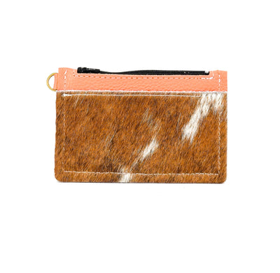 Bandit Wallet - Longhorn w/ Rainbow Aztec-Bandit Wallet-Western-Cowhide-Bags-Handmade-Products-Gifts-Dancing Cactus Designs