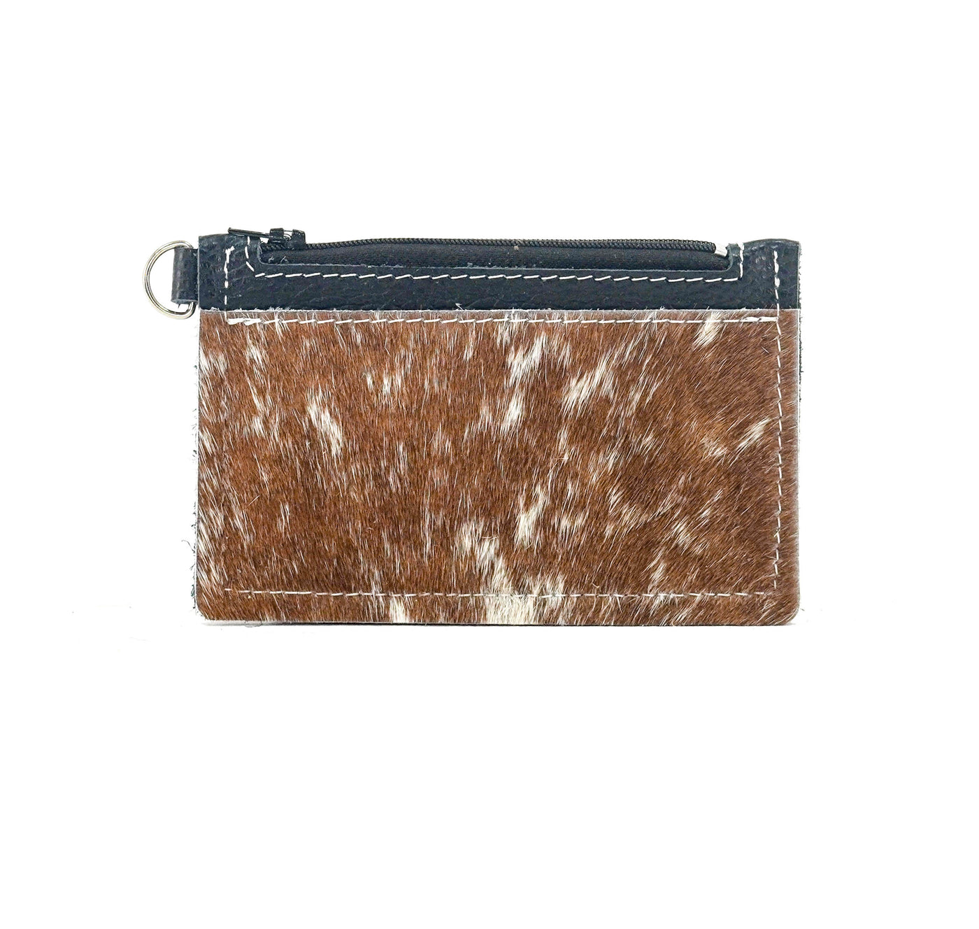 Bandit Wallet - Longhorn w/ Royston Skulls-Bandit Wallet-Western-Cowhide-Bags-Handmade-Products-Gifts-Dancing Cactus Designs