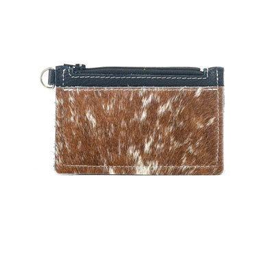Bandit Wallet - Longhorn w/ Royston Skulls-Bandit Wallet-Western-Cowhide-Bags-Handmade-Products-Gifts-Dancing Cactus Designs