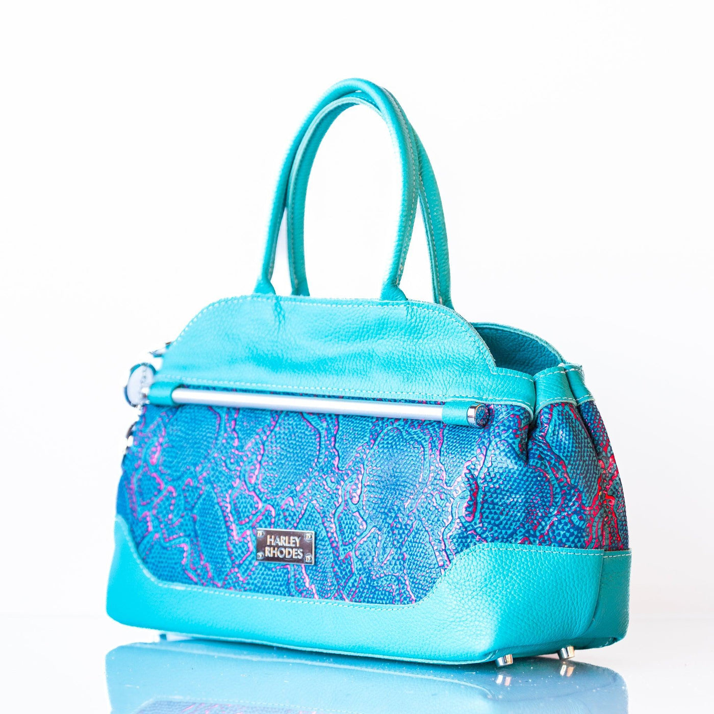 Barbara Handbag-Apparel & Accessories > Handbags, Wallets & Cases > Handbags > Doctor Bags-Western-Cowhide-Bags-Handmade-Products-Gifts-Dancing Cactus Designs