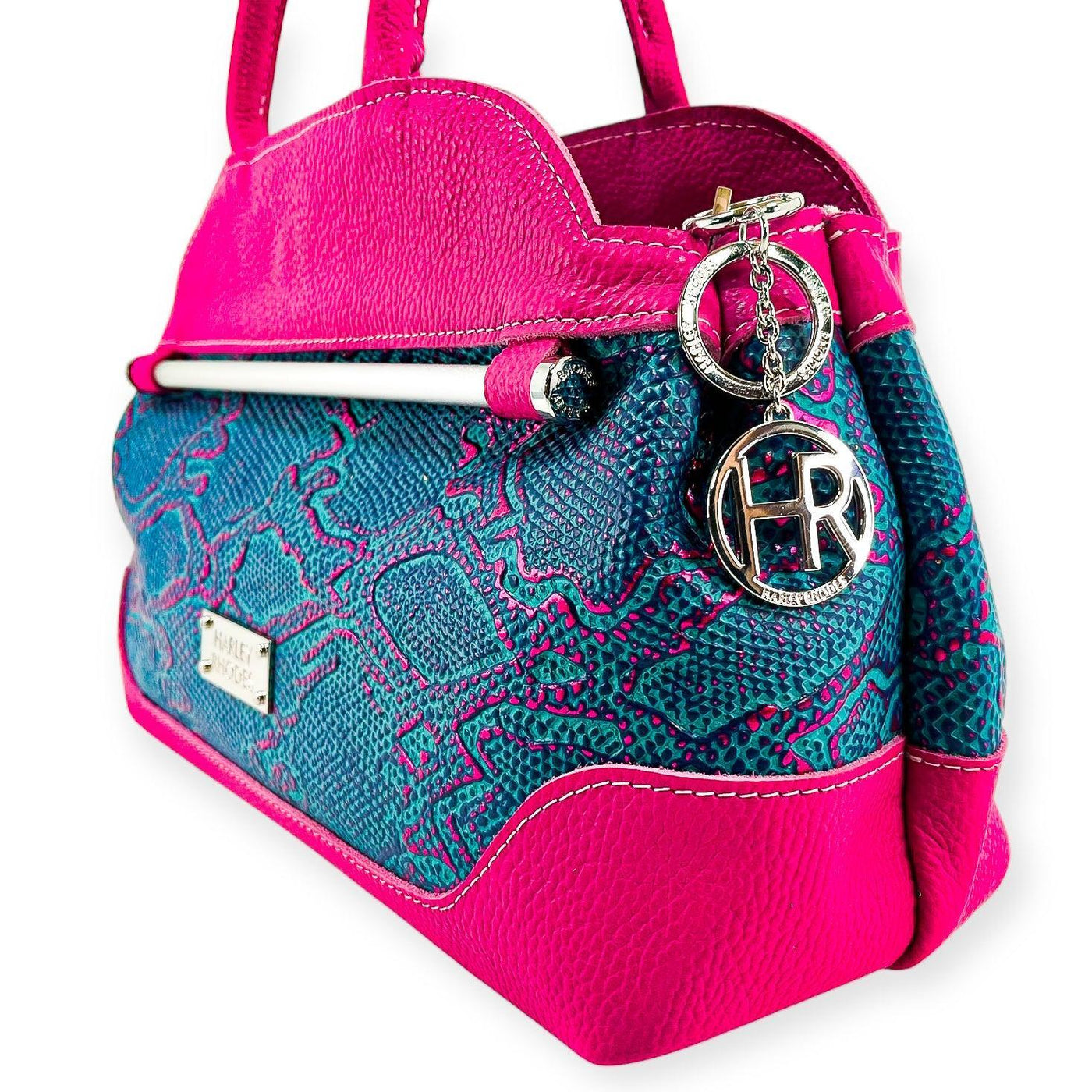 Barbara Handbag-Apparel & Accessories > Handbags, Wallets & Cases > Handbags > Doctor Bags-Western-Cowhide-Bags-Handmade-Products-Gifts-Dancing Cactus Designs