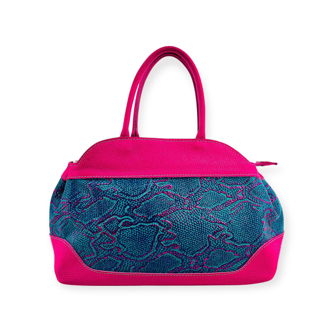 Barbara Handbag-Apparel & Accessories > Handbags, Wallets & Cases > Handbags > Doctor Bags-Western-Cowhide-Bags-Handmade-Products-Gifts-Dancing Cactus Designs