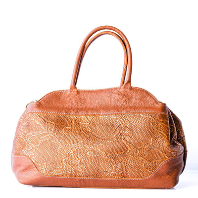 Barbara Handbag-Apparel & Accessories > Handbags, Wallets & Cases > Handbags > Doctor Bags-Western-Cowhide-Bags-Handmade-Products-Gifts-Dancing Cactus Designs