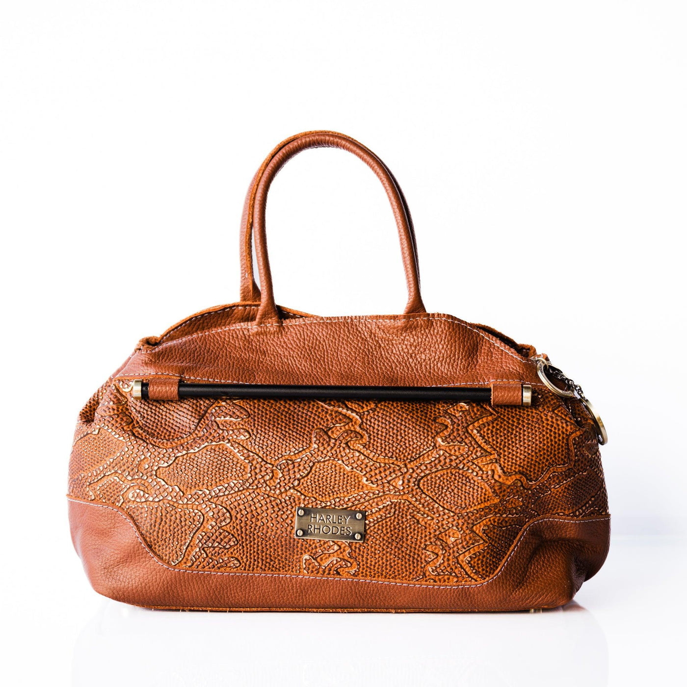 Barbara Handbag-Apparel & Accessories > Handbags, Wallets & Cases > Handbags > Doctor Bags-Western-Cowhide-Bags-Handmade-Products-Gifts-Dancing Cactus Designs