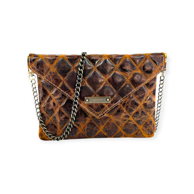 Betty Envelope Clutch-Apparel & Accessories > Handbags, Wallets & Cases > Handbags > Envelope Clutches-Western-Cowhide-Bags-Handmade-Products-Gifts-Dancing Cactus Designs