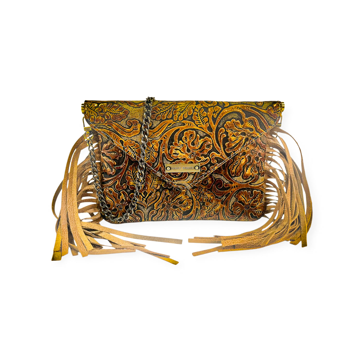 Betty Envelope Clutch-Apparel & Accessories > Handbags, Wallets & Cases > Handbags > Envelope Clutches-Western-Cowhide-Bags-Handmade-Products-Gifts-Dancing Cactus Designs