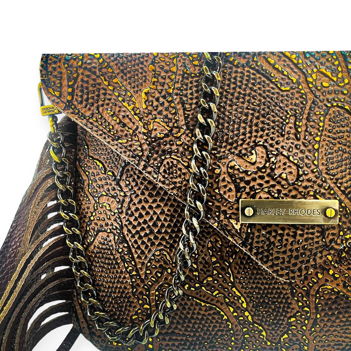 Betty Envelope Clutch-Apparel & Accessories > Handbags, Wallets & Cases > Handbags > Envelope Clutches-Western-Cowhide-Bags-Handmade-Products-Gifts-Dancing Cactus Designs