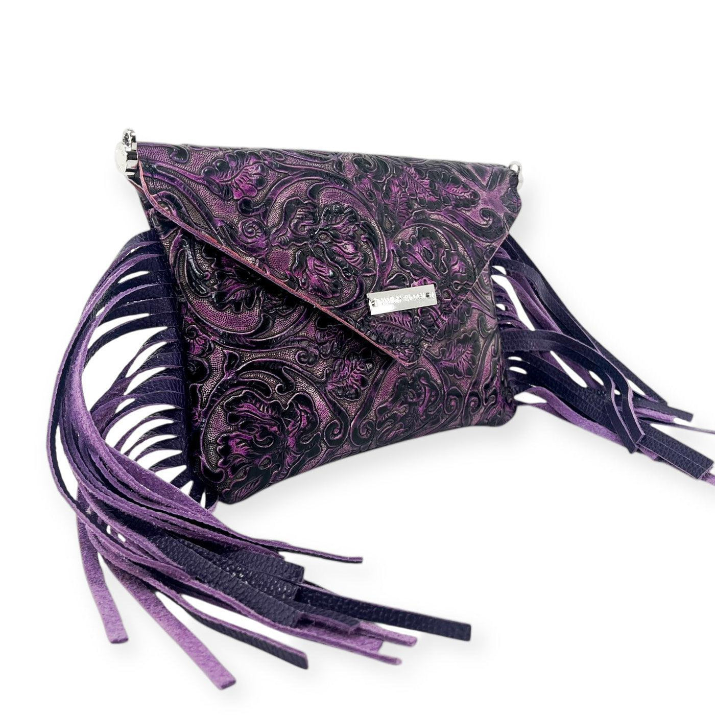 Betty Envelope Clutch-Apparel & Accessories > Handbags, Wallets & Cases > Handbags > Envelope Clutches-Western-Cowhide-Bags-Handmade-Products-Gifts-Dancing Cactus Designs