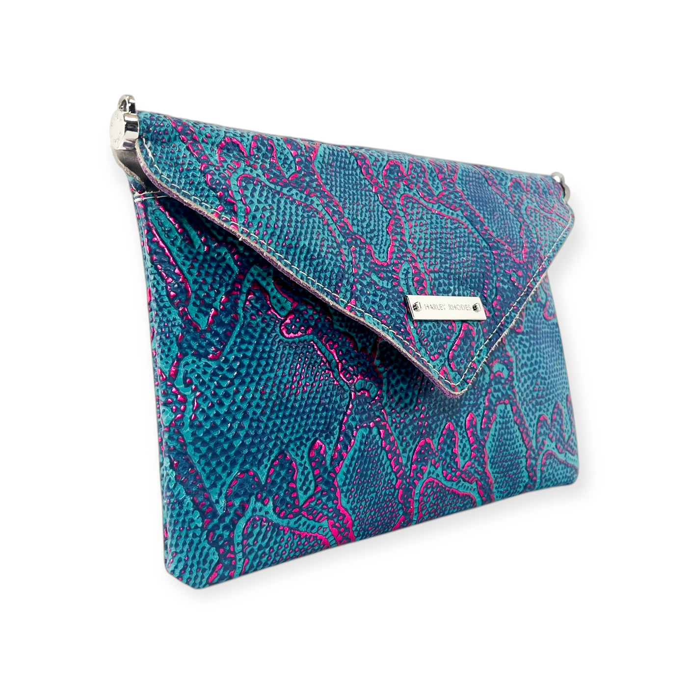 Betty Envelope Clutch-Apparel & Accessories > Handbags, Wallets & Cases > Handbags > Envelope Clutches-Western-Cowhide-Bags-Handmade-Products-Gifts-Dancing Cactus Designs