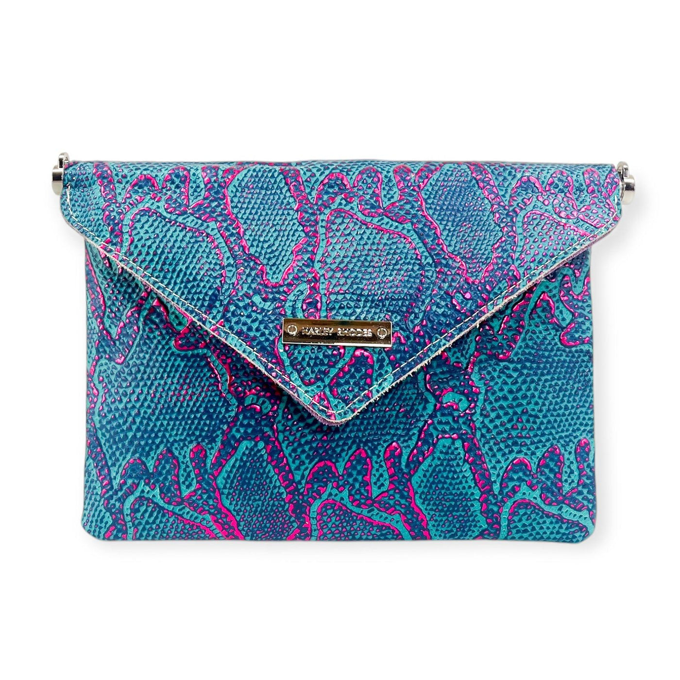 Betty Envelope Clutch-Apparel & Accessories > Handbags, Wallets & Cases > Handbags > Envelope Clutches-Western-Cowhide-Bags-Handmade-Products-Gifts-Dancing Cactus Designs