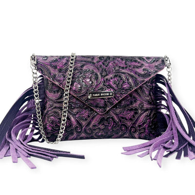 Betty Envelope Clutch-Apparel & Accessories > Handbags, Wallets & Cases > Handbags > Envelope Clutches-Western-Cowhide-Bags-Handmade-Products-Gifts-Dancing Cactus Designs