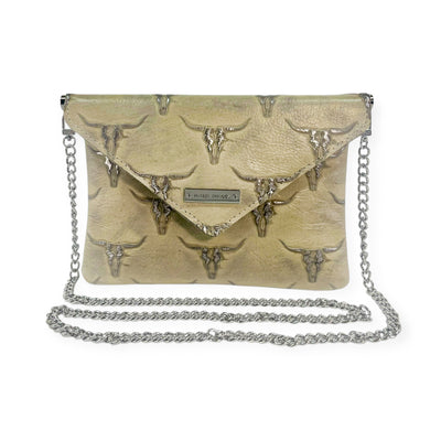 Betty Envelope Clutch-Apparel & Accessories > Handbags, Wallets & Cases > Handbags > Envelope Clutches-Western-Cowhide-Bags-Handmade-Products-Gifts-Dancing Cactus Designs