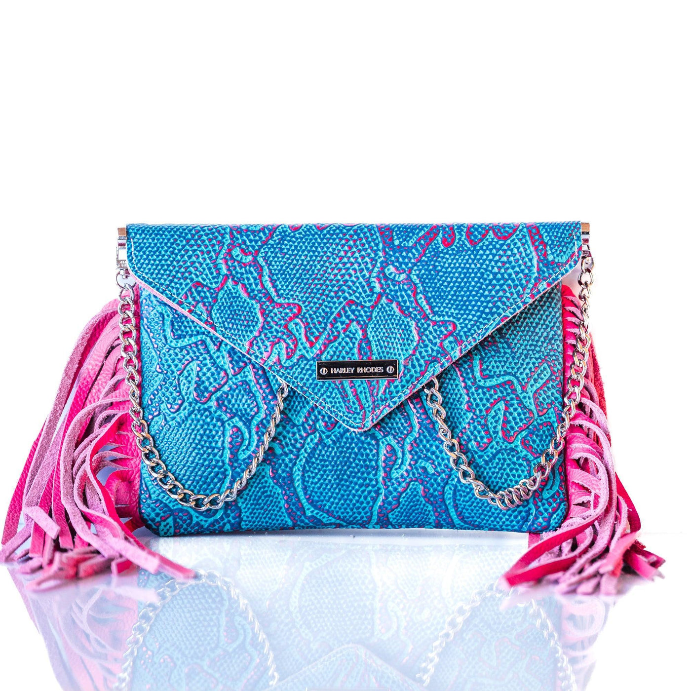 Betty Envelope Clutch-Apparel & Accessories > Handbags, Wallets & Cases > Handbags > Envelope Clutches-Western-Cowhide-Bags-Handmade-Products-Gifts-Dancing Cactus Designs