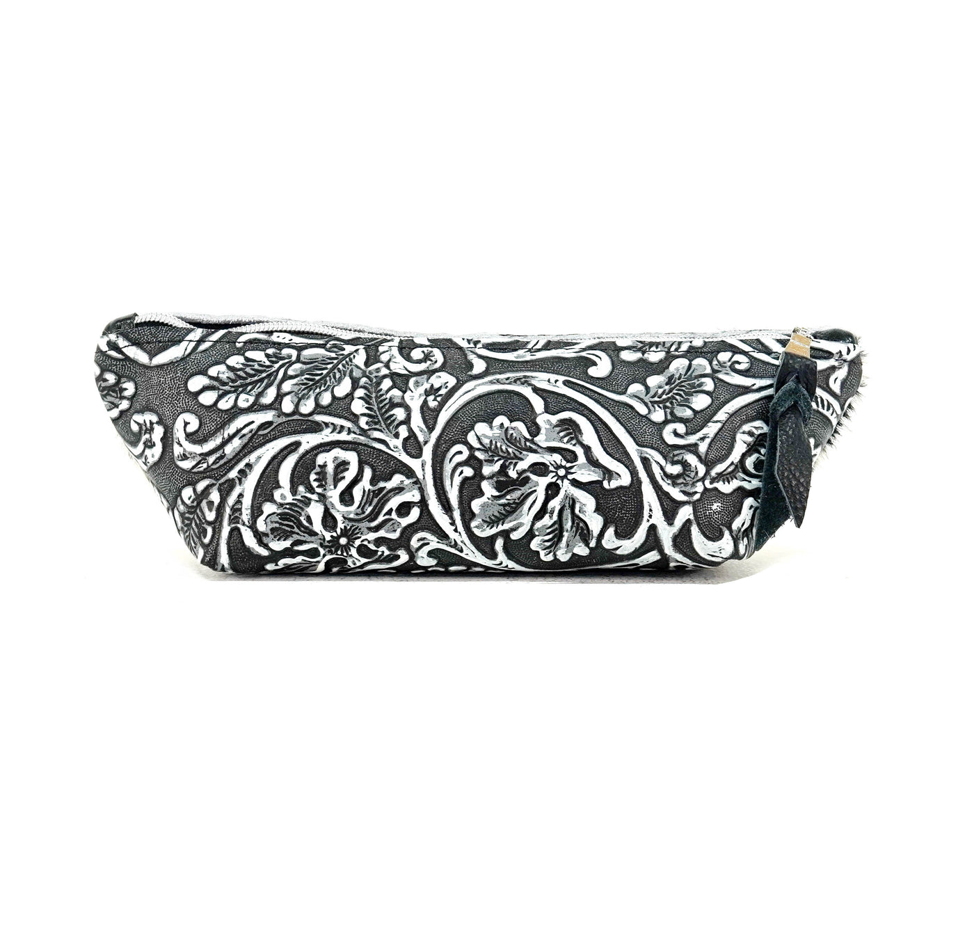 Buckle Bunny - Black & White w/ Skeleton Tool-Buckle Bunny-Western-Cowhide-Bags-Handmade-Products-Gifts-Dancing Cactus Designs