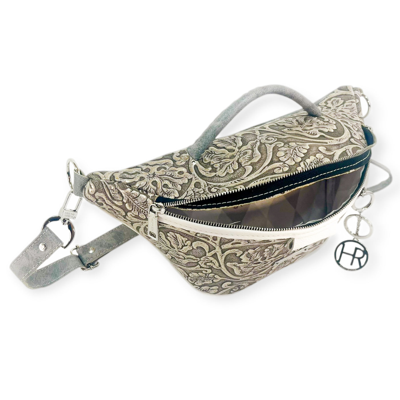 Bum Bag Crossbody-Apparel & Accessories > Handbags, Wallets & Cases > Handbags > Cross Body Bags-Western-Cowhide-Bags-Handmade-Products-Gifts-Dancing Cactus Designs