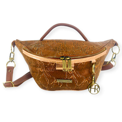 Bum Bag Crossbody-Apparel & Accessories > Handbags, Wallets & Cases > Handbags > Cross Body Bags-Western-Cowhide-Bags-Handmade-Products-Gifts-Dancing Cactus Designs