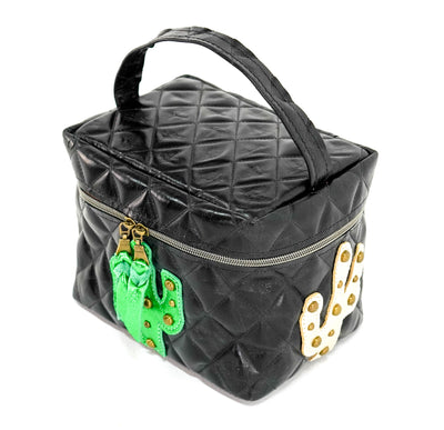 Caboose - All Embossed w/ Onyx Diamond Stitch-Caboose-Western-Cowhide-Bags-Handmade-Products-Gifts-Dancing Cactus Designs