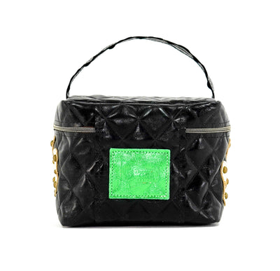 Caboose - All Embossed w/ Onyx Diamond Stitch-Caboose-Western-Cowhide-Bags-Handmade-Products-Gifts-Dancing Cactus Designs