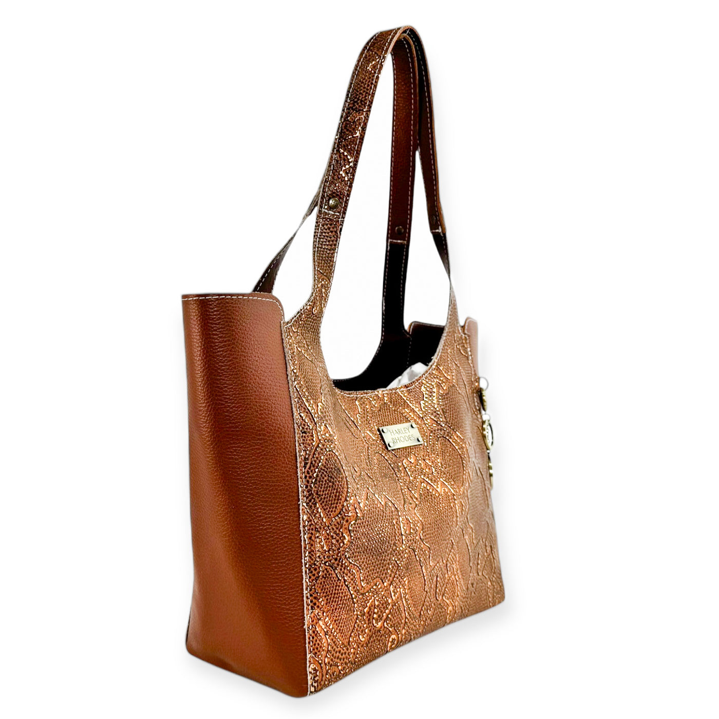 Carol Tote-Apparel & Accessories > Handbags, Wallets & Cases > Handbags > Shoulder Bags-Western-Cowhide-Bags-Handmade-Products-Gifts-Dancing Cactus Designs