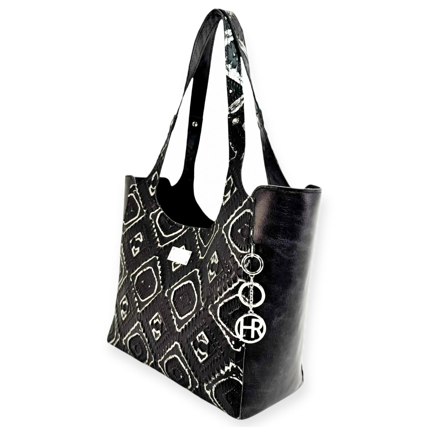 Carol Tote-Apparel & Accessories > Handbags, Wallets & Cases > Handbags > Shoulder Bags-Western-Cowhide-Bags-Handmade-Products-Gifts-Dancing Cactus Designs