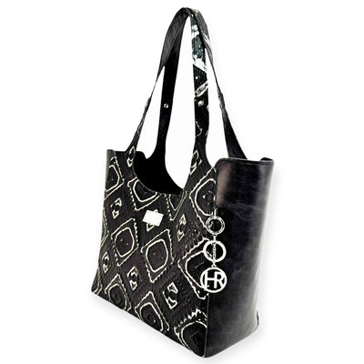 Carol Tote-Apparel & Accessories > Handbags, Wallets & Cases > Handbags > Shoulder Bags-Western-Cowhide-Bags-Handmade-Products-Gifts-Dancing Cactus Designs