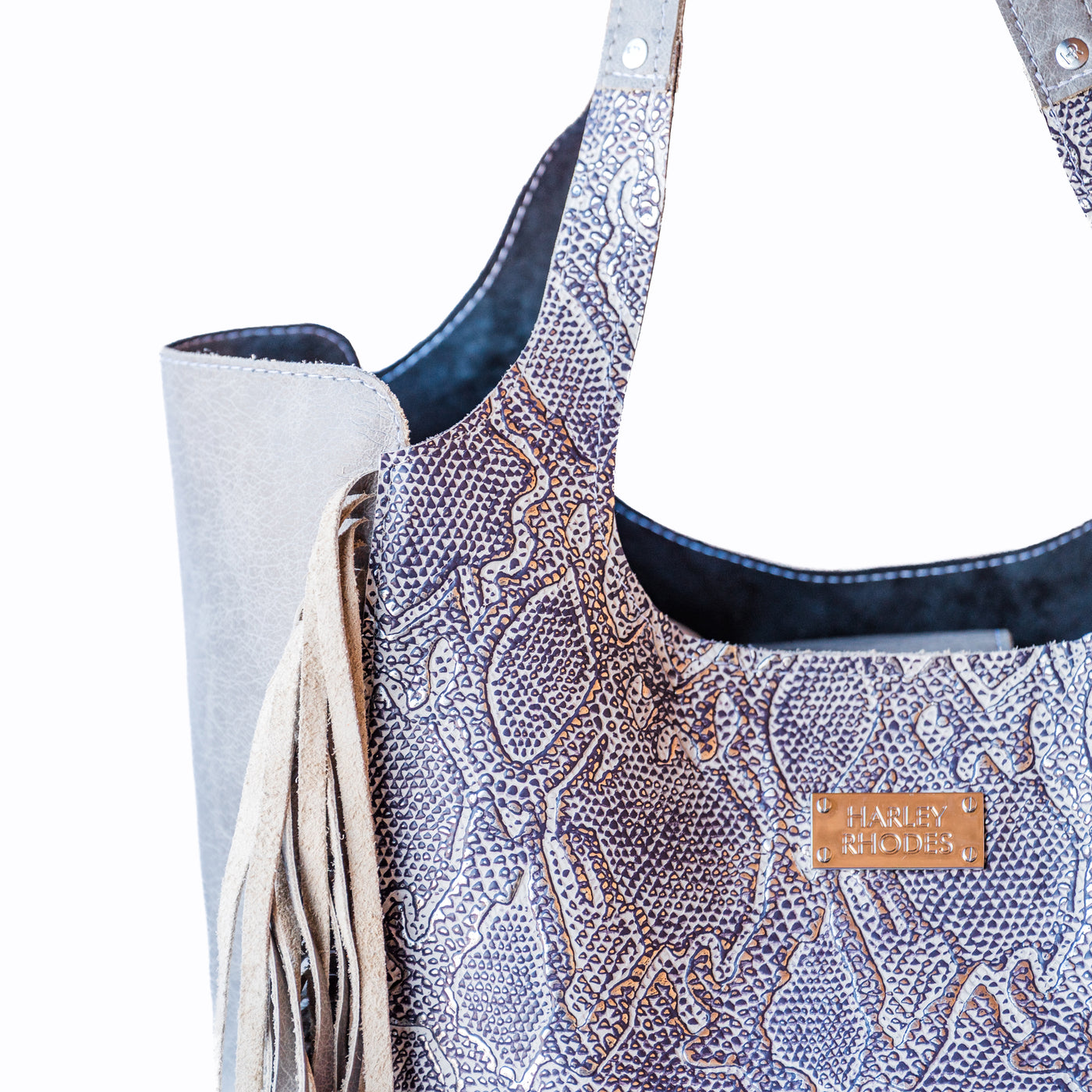 Carol Tote-Apparel & Accessories > Handbags, Wallets & Cases > Handbags > Shoulder Bags-Western-Cowhide-Bags-Handmade-Products-Gifts-Dancing Cactus Designs