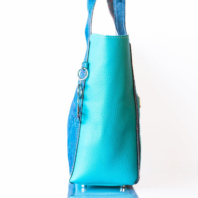 Carol Tote-Apparel & Accessories > Handbags, Wallets & Cases > Handbags > Shoulder Bags-Western-Cowhide-Bags-Handmade-Products-Gifts-Dancing Cactus Designs